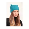 Шапка с ушками NITA Л 783 бирюза Шапка с ушками NITA Л 783 бирюза