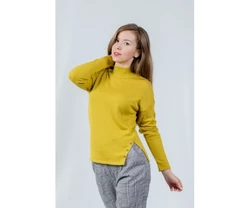 Джемпер  NITA Л 811-20 горчица Джемпер  NITA Л 811-20 горчица