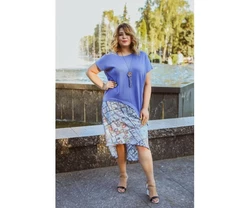 Платье NITА Л 662-18 голубое Платье NITА Л 662-18 голубое