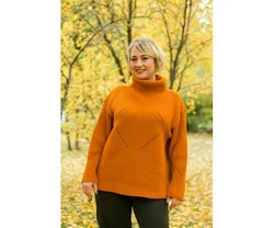 Свитер NITA N883-22 терракот Свитер NITA N883-22 терракот