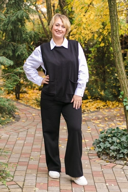 Брюки NITA N 843-22 черные Брюки NITA N 843-22 черные