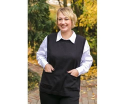 Жилет N874/2-22 черный Жилет N874/2-22 черный