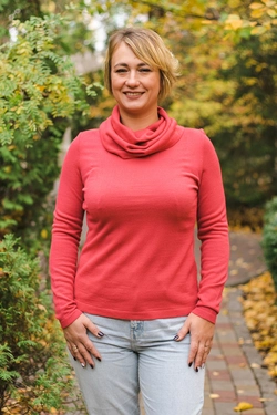 Джемпер NITA Л 640 ягода Джемпер NITA Л 640 ягода