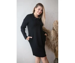Платье NITA Л 782-19 поло черное Платье NITA Л 782-19 поло черное