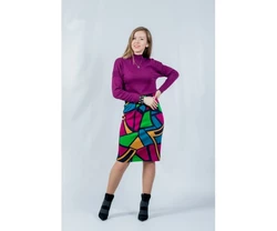 Юбка NITA Л 812-20 абстракция Юбка NITA Л 812-20 абстракция