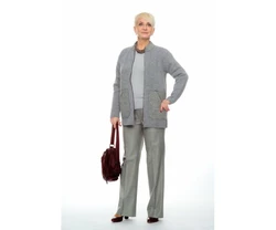 Жакет NITA Л 734-19 светло-серый Жакет NITA Л 734-19 светло-серый