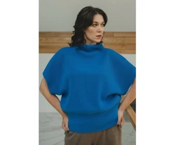 Жилет N864-22 Васильковый Жилет N864-22 Васильковый