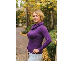 Джемпер  NITA Л 640-19 фиалковый Джемпер  NITA Л 640-19 фиалковый