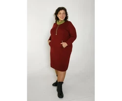 Платье NITA Л 752-19 марсала Платье NITA Л 752-19 марсала