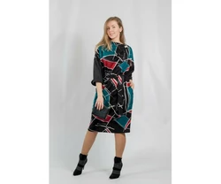 Платье NITA Л 809-20 черно-красный Платье NITA Л 809-20 черно-красный