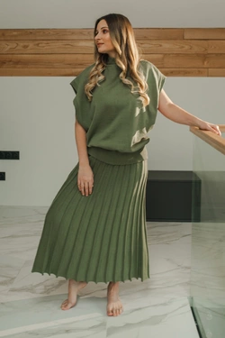 Жилет N865-22 фисташка Жилет N865-22 фисташка