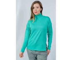 Джемпер  NITA Л 811\1-20 бирюза Джемпер  NITA Л 811\1-20 бирюза