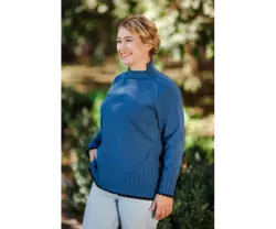 Свитер NITA N875-22 джинс Свитер NITA N875-22 джинс