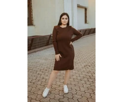 Платье  NITA  Л 799-20 шоколад Платье  NITA  Л 799-20 шоколад