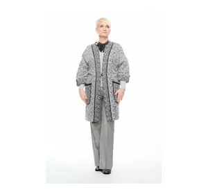 Кардиган NITA  Л 792-20 серый меланж Кардиган NITA  Л 792-20 серый меланж