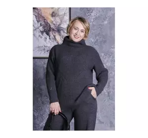 Свитер NITA N883-22 графит Свитер NITA N883-22 графит