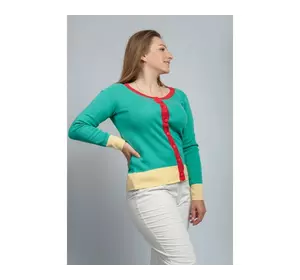 Жакет NITA Л 562 бирюзовый Жакет NITA Л 562 бирюзовый